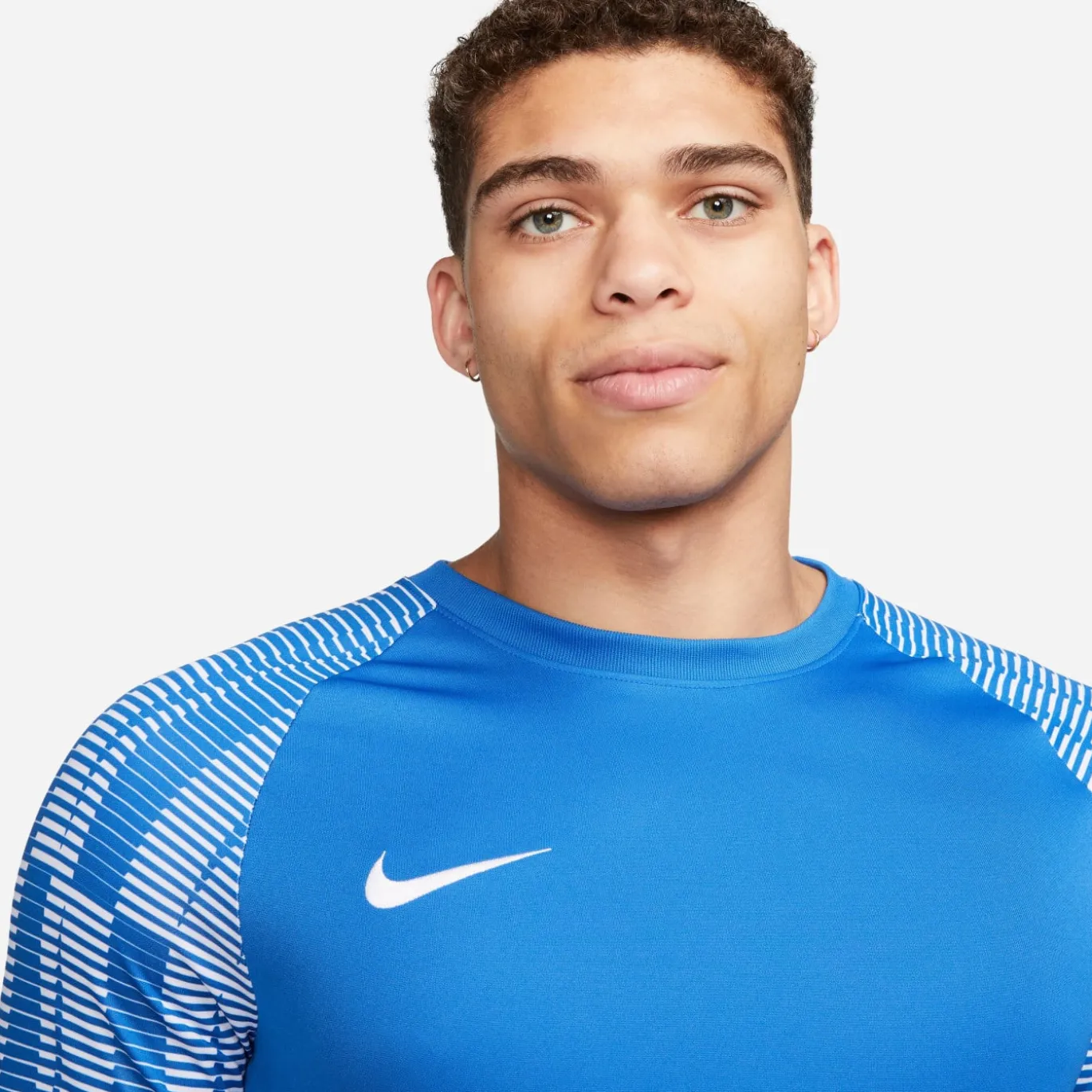 Nike Dri-FIT Academy Trainingsshirt Blauw