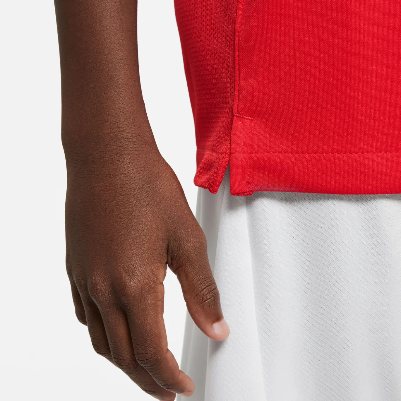 Nike Dri-Fit Academy Trainingsshirt Kids Rood Wit