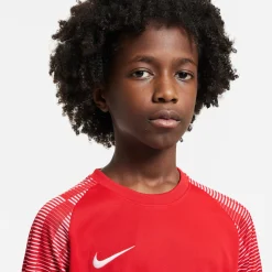 Nike Dri-Fit Academy Trainingsshirt Kids Rood Wit