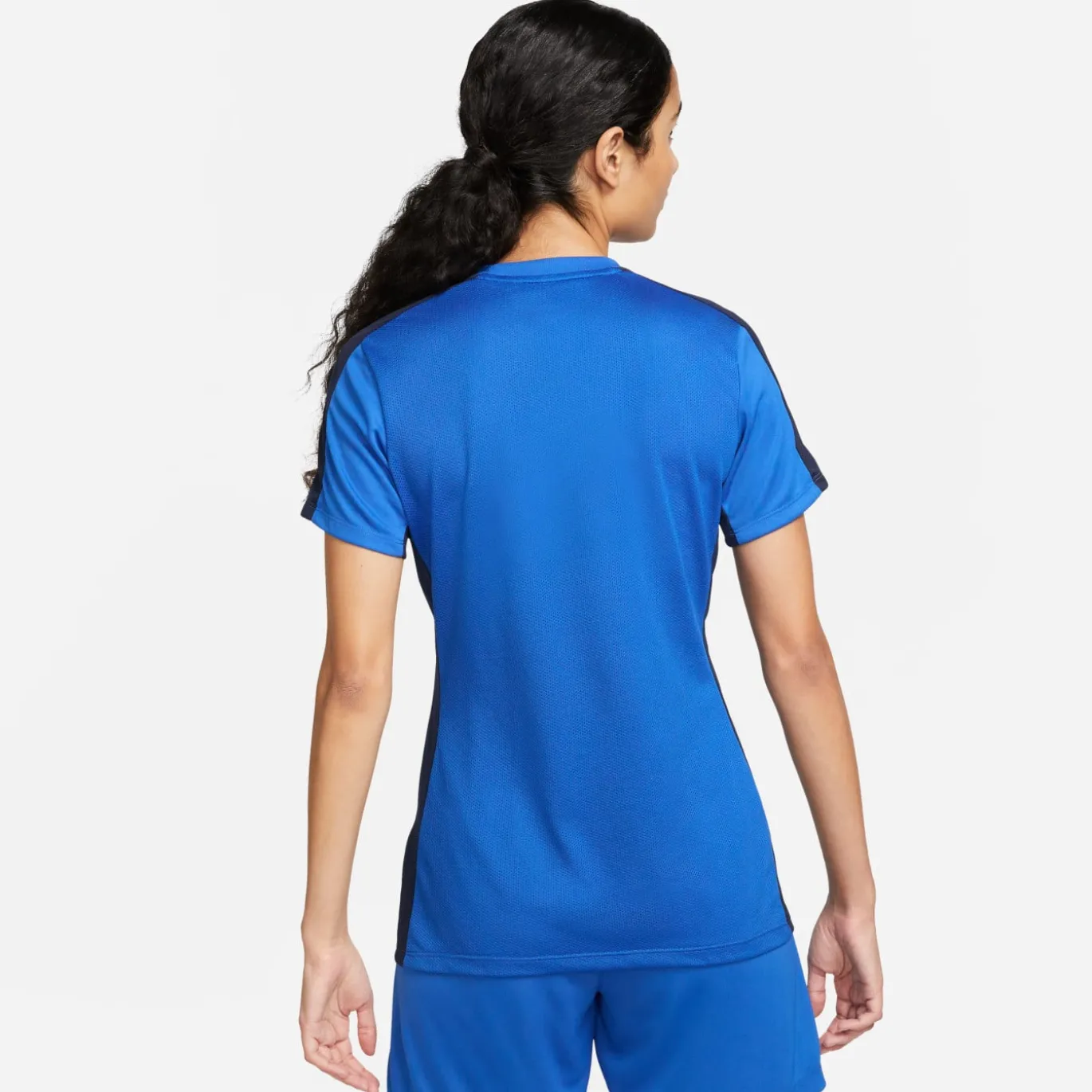 Nike Dri-FIT Academy 23 Trainingsshirt Dames Blauw Donkerblauw Wit