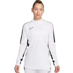 Nike Dri-FIT Academy 23 Trainingstrui 1/4-Zip Dames Wit Zwart
