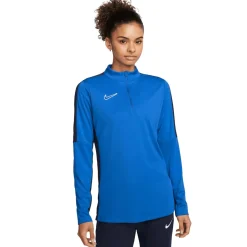 Nike Dri-FIT Academy 23 Trainingstrui 1/4-Zip Dames Blauw Donkerblauw Wit