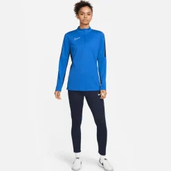 Nike Dri-FIT Academy 23 Trainingstrui 1/4-Zip Dames Blauw Donkerblauw Wit