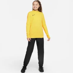Nike Dri-FIT Academy 23 Trainingstrui 1/4-Zip Kids Geel Goud Zwart