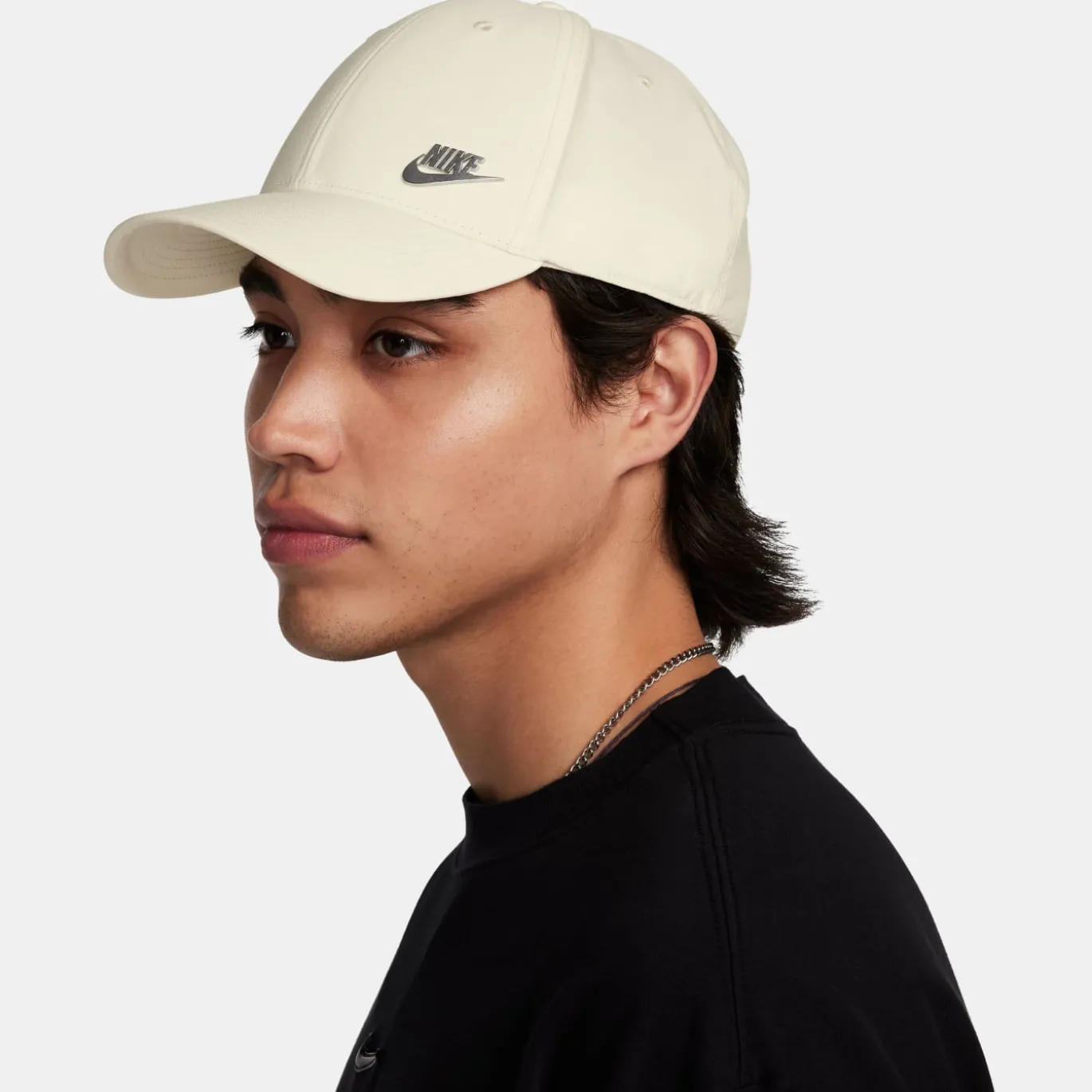 Nike Dri-FIT Club Pet Gebroken Wit Zilver