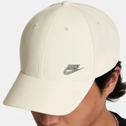 Nike Dri-FIT Club Pet Gebroken Wit Zilver