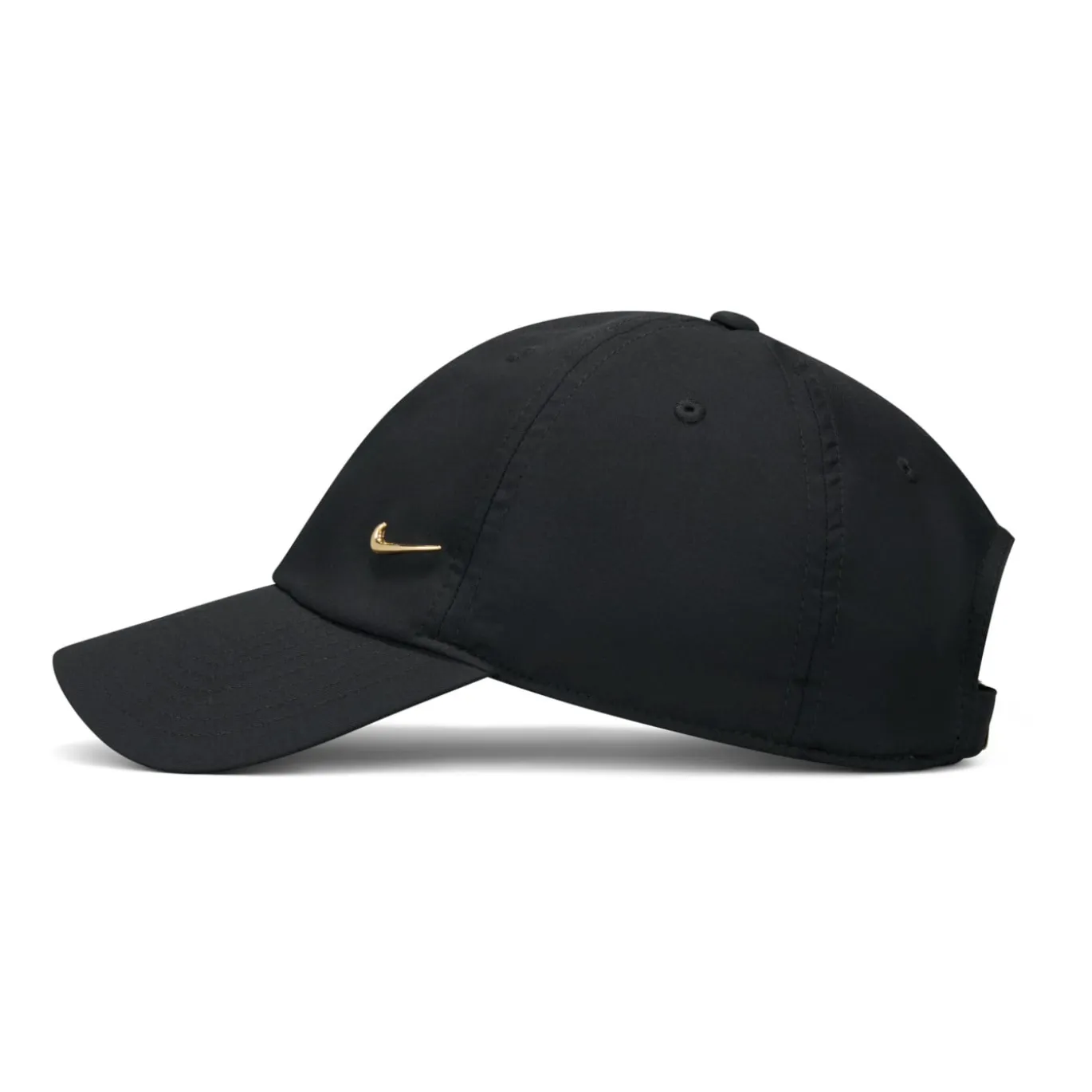 Nike Dri-FIT Club Pet Metallic Swoosh Zwart Goud