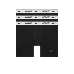 Nike Dri Fit Essential Cotton Stretch Boxershort 3-Pack Zwart Wit