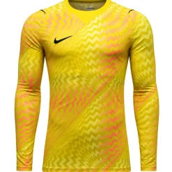 Nike Dri-FIT Gardien VI Keepersshirt Lange Mouwen Lichtgeel Zwart
