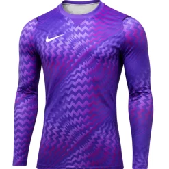 Nike Dri-FIT Gardien VI Keepersshirt Lange Mouwen Lichtpaars Wit