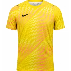Nike Dri-FIT Gardien VI Keepersshirt Lichtgeel Zwart
