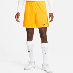 Nike Dri-FIT Park III Voetbalbroekje Geel Zwart