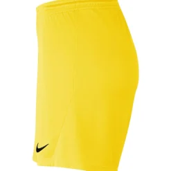 Nike Dri-FIT Park III Voetbalbroekje Dames Geel