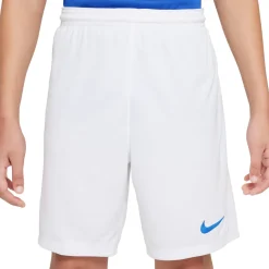 Nike Dri-FIT Park III Voetbalbroekje Kids Wit Blauw