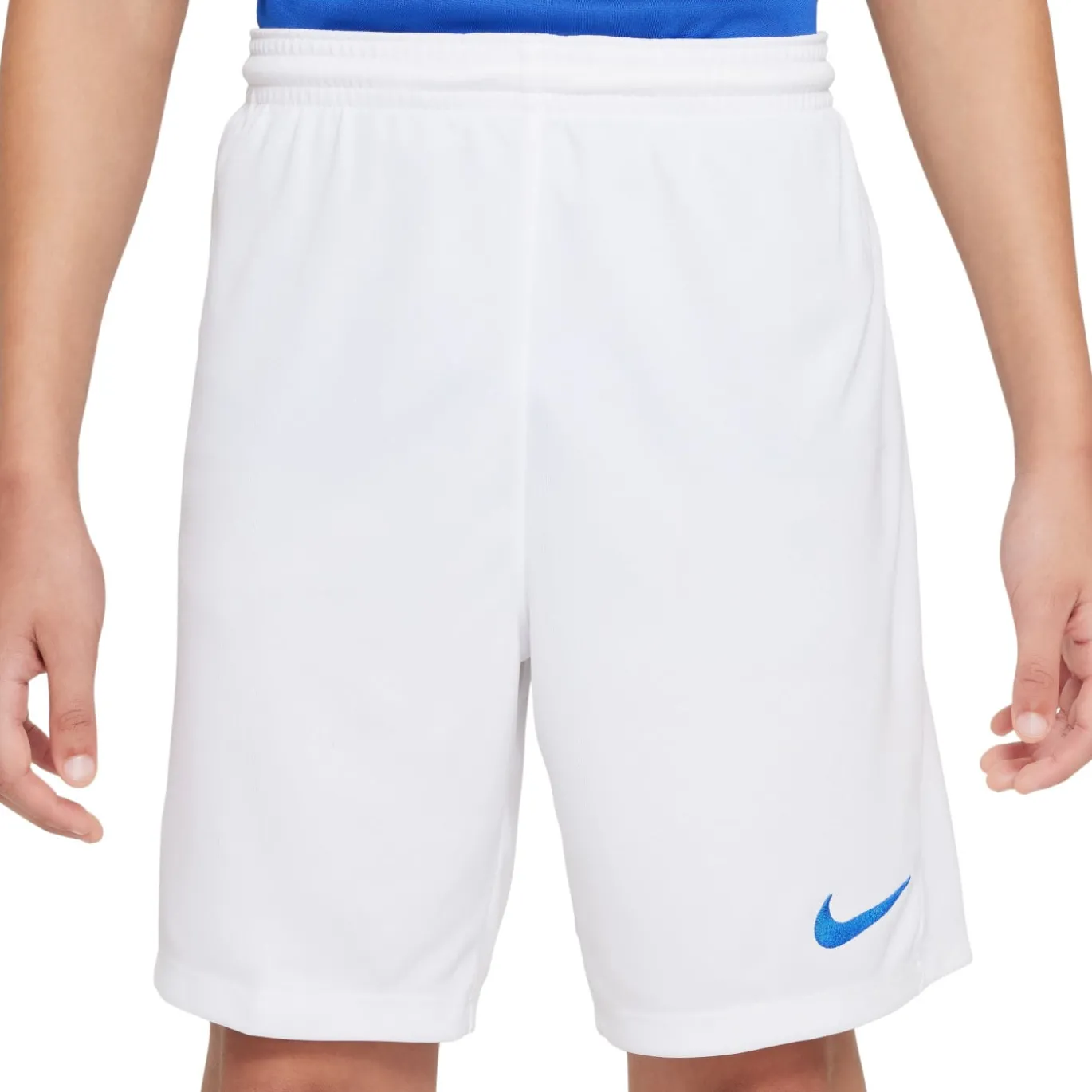 Nike Dri-FIT Park III Voetbalbroekje Kids Wit Blauw
