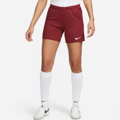 Nike Dri-FIT Park III Voetbalbroekje Dames Bordeauxrood