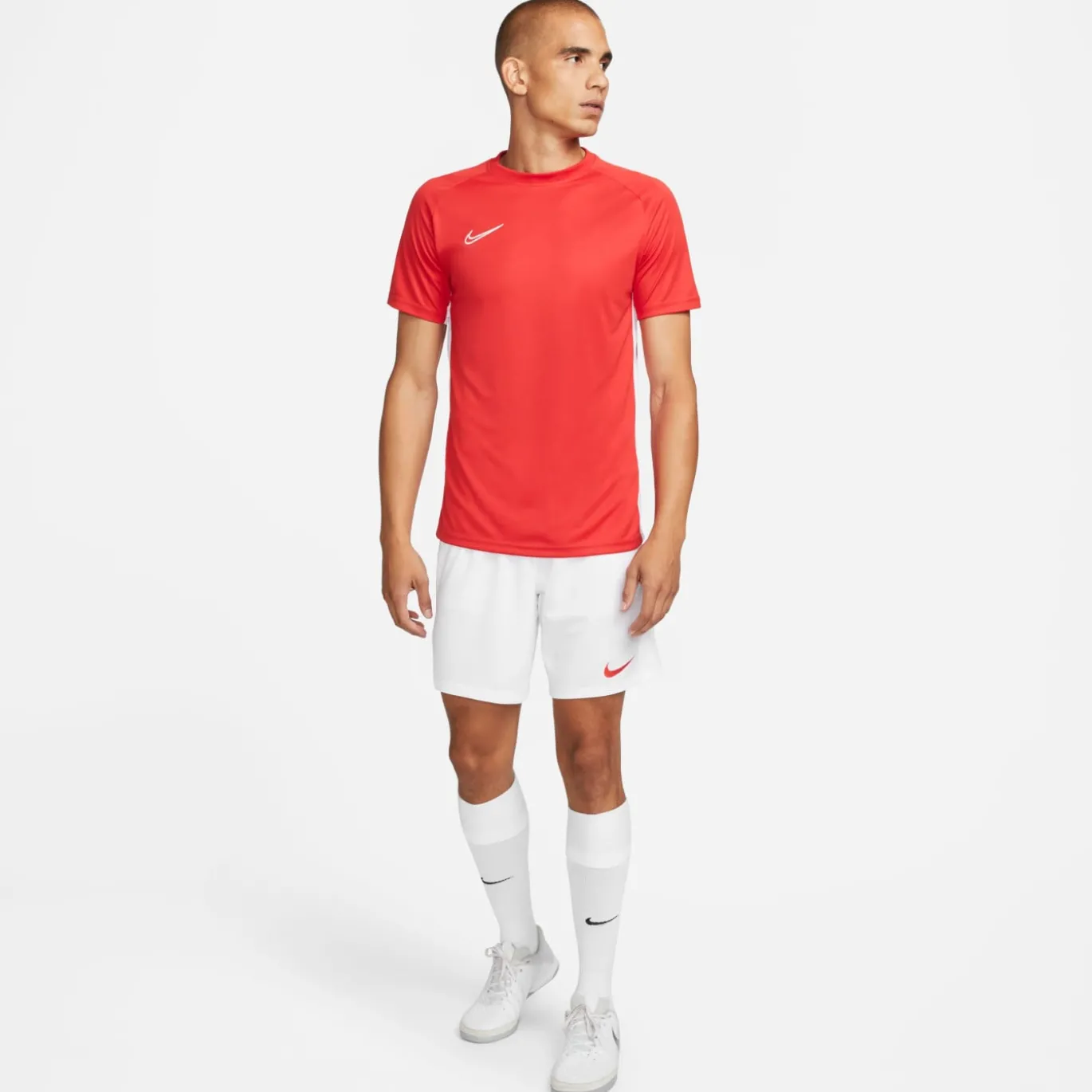 Nike Dri-FIT Park III Voetbalbroekje Wit Rood