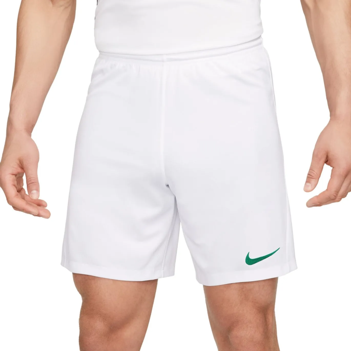 Nike Dri-FIT Park III Voetbalbroekje Wit Groen