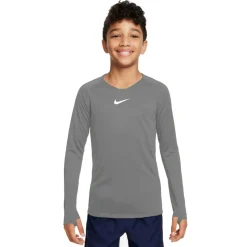 Nike Dri-FIT Park Ondershirt Lange Mouwen Kids Grijs