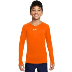 Nike Dri-FIT Park Ondershirt Lange Mouwen Kids Oranje