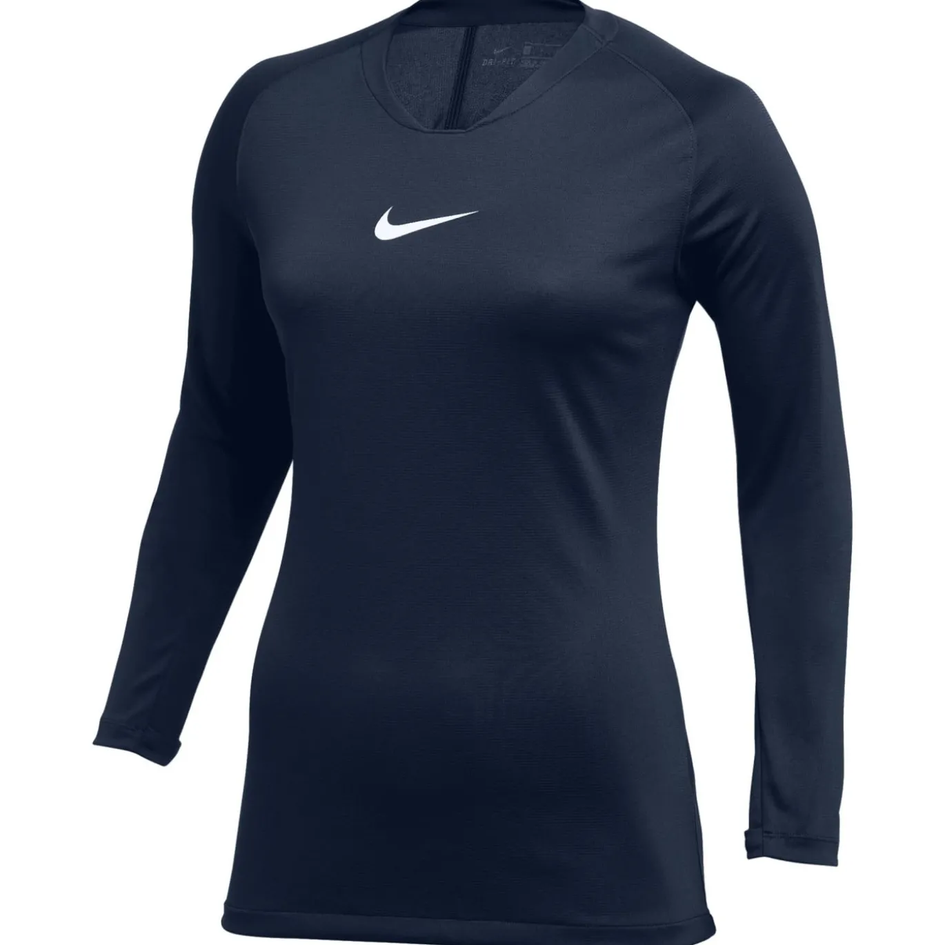 Nike Dri-FIT Park Ondershirt Lange Mouwen Dames Donkerblauw Wit