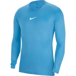 Nike Dri-FIT Park Ondershirt Lange Mouwen Lichtblauw Wit