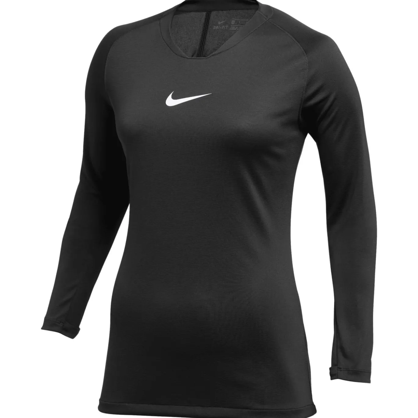 Nike Dri-FIT Park Ondershirt Lange Mouwen Dames Zwart Wit