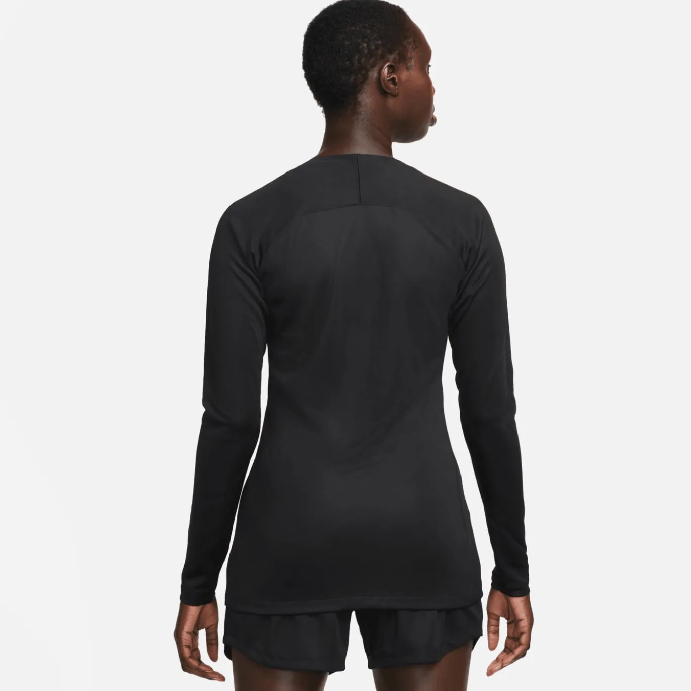 Nike Dri-FIT Park Ondershirt Lange Mouwen Dames Zwart Wit