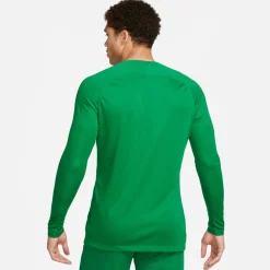 Nike Dri-FIT Park Ondershirt Lange Mouwen Groen Wit