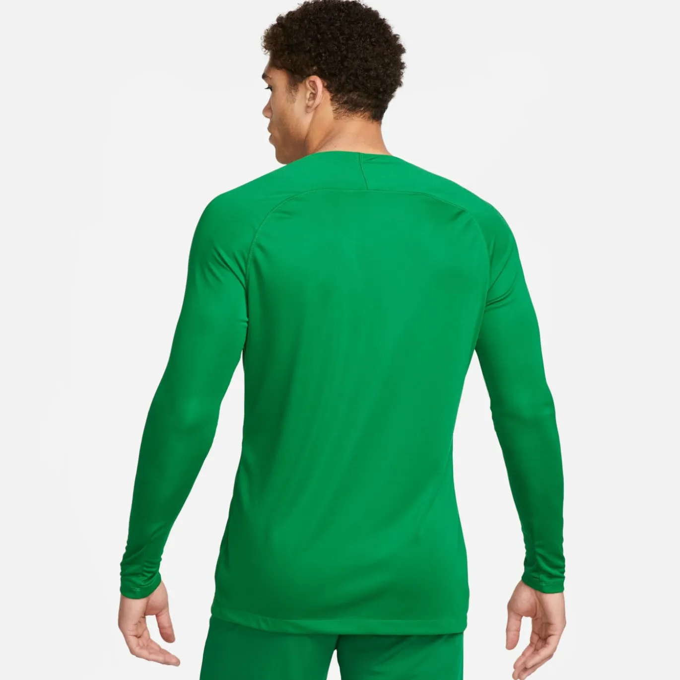 Nike Dri-FIT Park Ondershirt Lange Mouwen Groen Wit