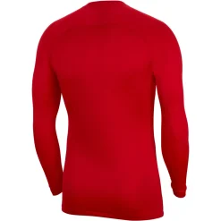 Nike Dri-FIT Park Ondershirt Lange Mouwen Rood Wit