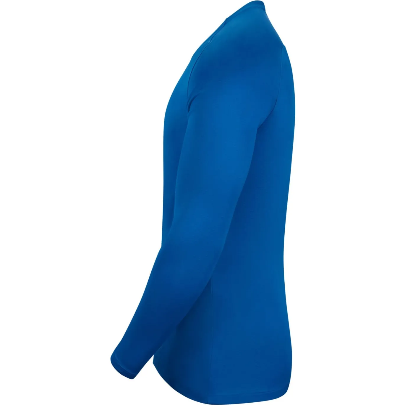 Nike Dri-FIT Park Ondershirt Lange Mouwen Blauw Wit