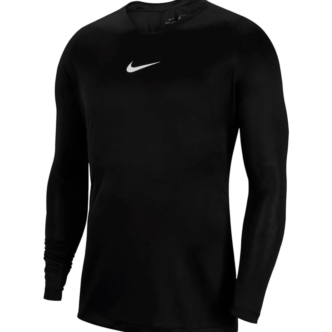Nike Dri-FIT Park Ondershirt Lange Mouwen Zwart Wit