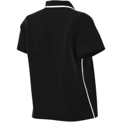 Nike Dri-FIT Park 26 Polo 1/4 Knoop Dames Zwart Wit