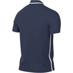 Nike Dri-FIT Park 26 Polo 1/4 Knoop Donkerblauw Wit