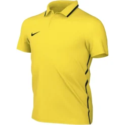 Nike Dri-FIT Park 26 Polo 1/4 Knoop Kids Geel Zwart