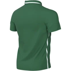 Nike Dri-FIT Park 26 Polo 1/4 Knoop Kids Donkergroen Wit
