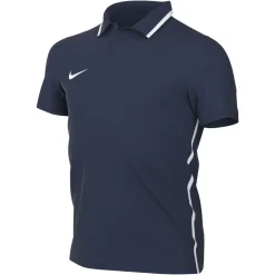 Nike Dri-FIT Park 26 Polo 1/4 Knoop Kids Donkerblauw Wit