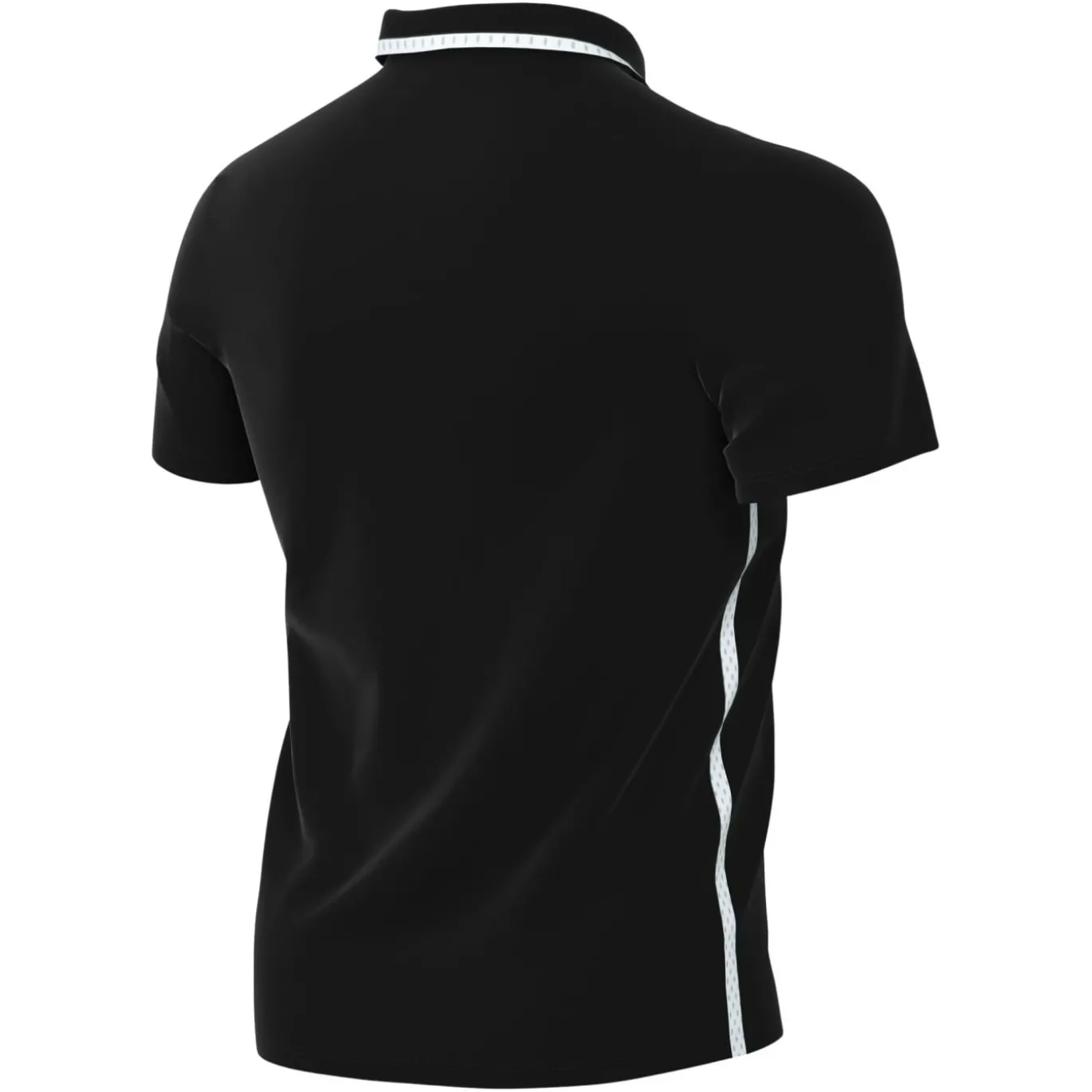 Nike Dri-FIT Park 26 Polo 1/4 Knoop Kids Zwart Wit