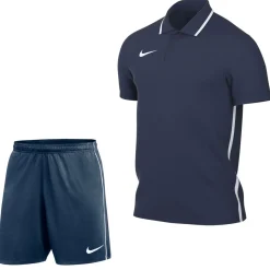 Nike Dri-FIT Park 26 Polo Trainingsset Donkerblauw Wit
