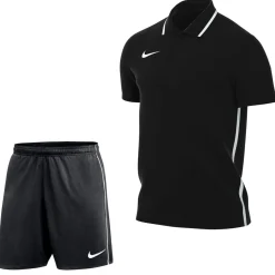 Nike Dri-FIT Park 26 Polo Trainingsset Zwart Wit