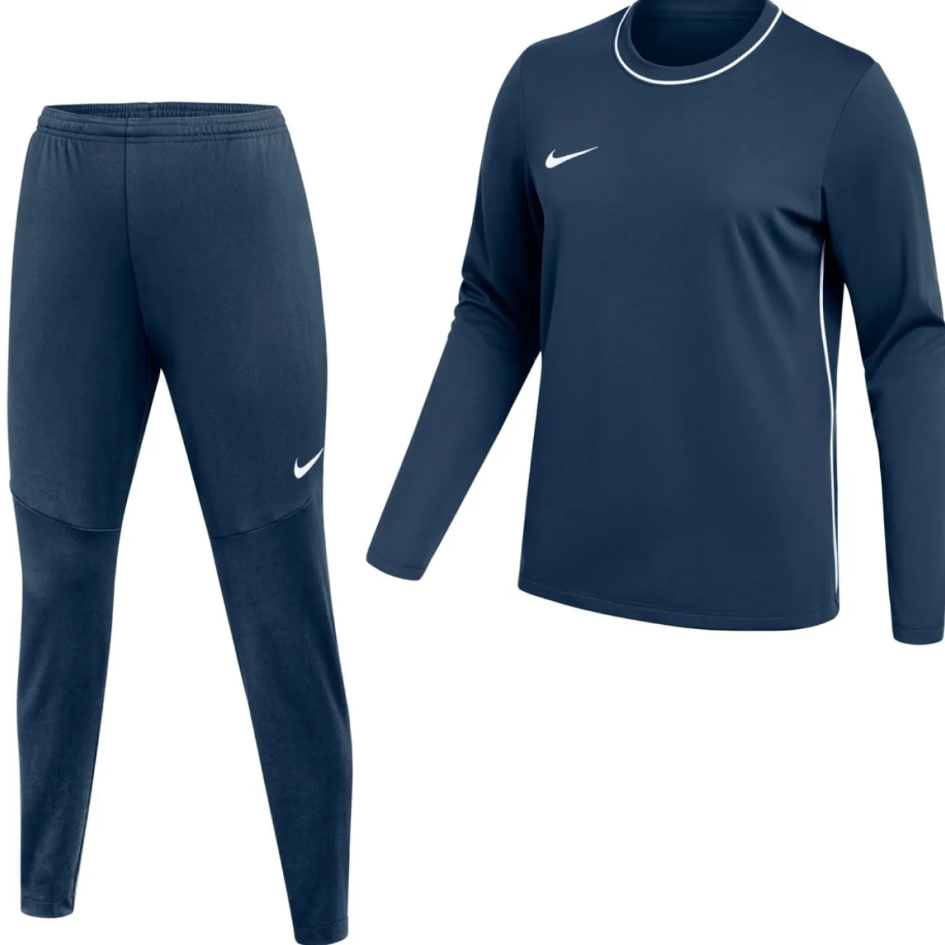 Nike Dri-FIT Park 26 Trainingspak Dames Donkerblauw Wit