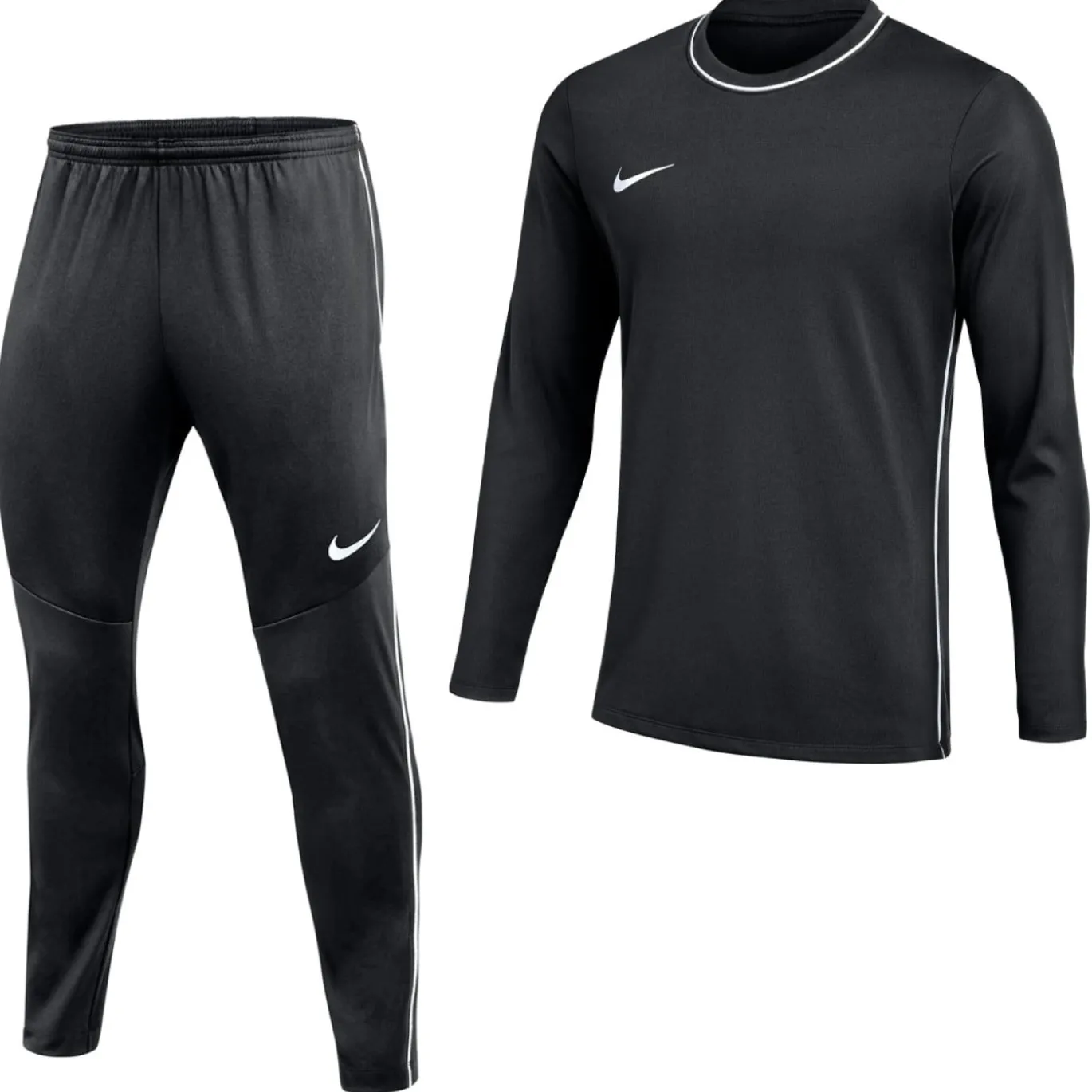 Nike Dri-FIT Park 26 Trainingspak Kids Zwart Wit