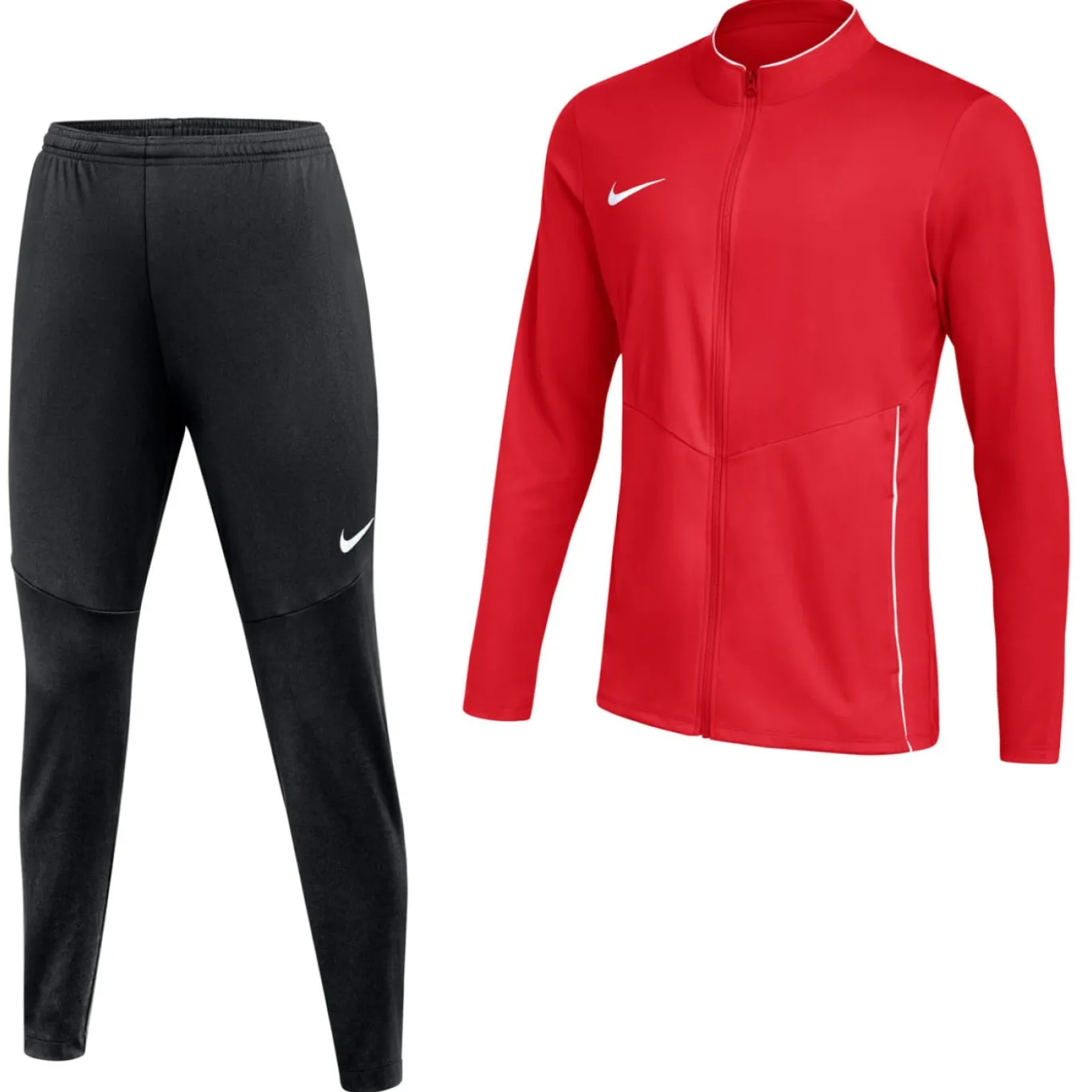 Nike Dri-FIT Park 26 Trainingspak Full-Zip Kids Rood Zwart
