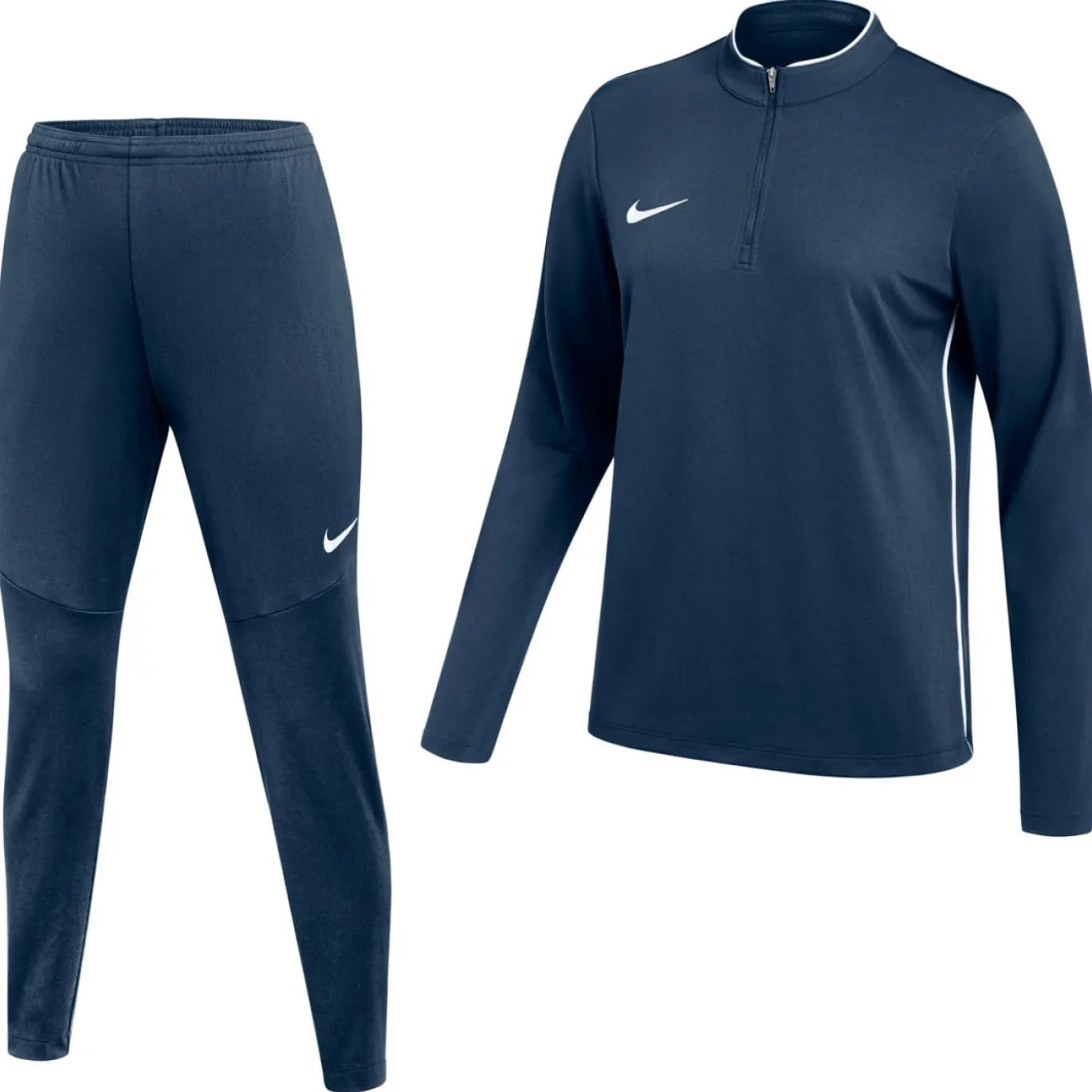 Nike Dri-FIT Park 26 Trainingspak 1/4-Zip Dames Donkerblauw Wit