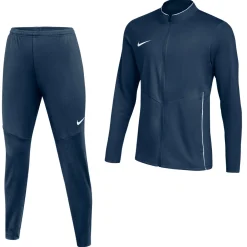 Nike Dri-FIT Park 26 Trainingspak Full-Zip Kids Donkerblauw Wit