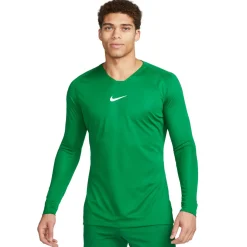 Nike Dri-Fit Park Trainingsset Lange Mouwen Groen Wit