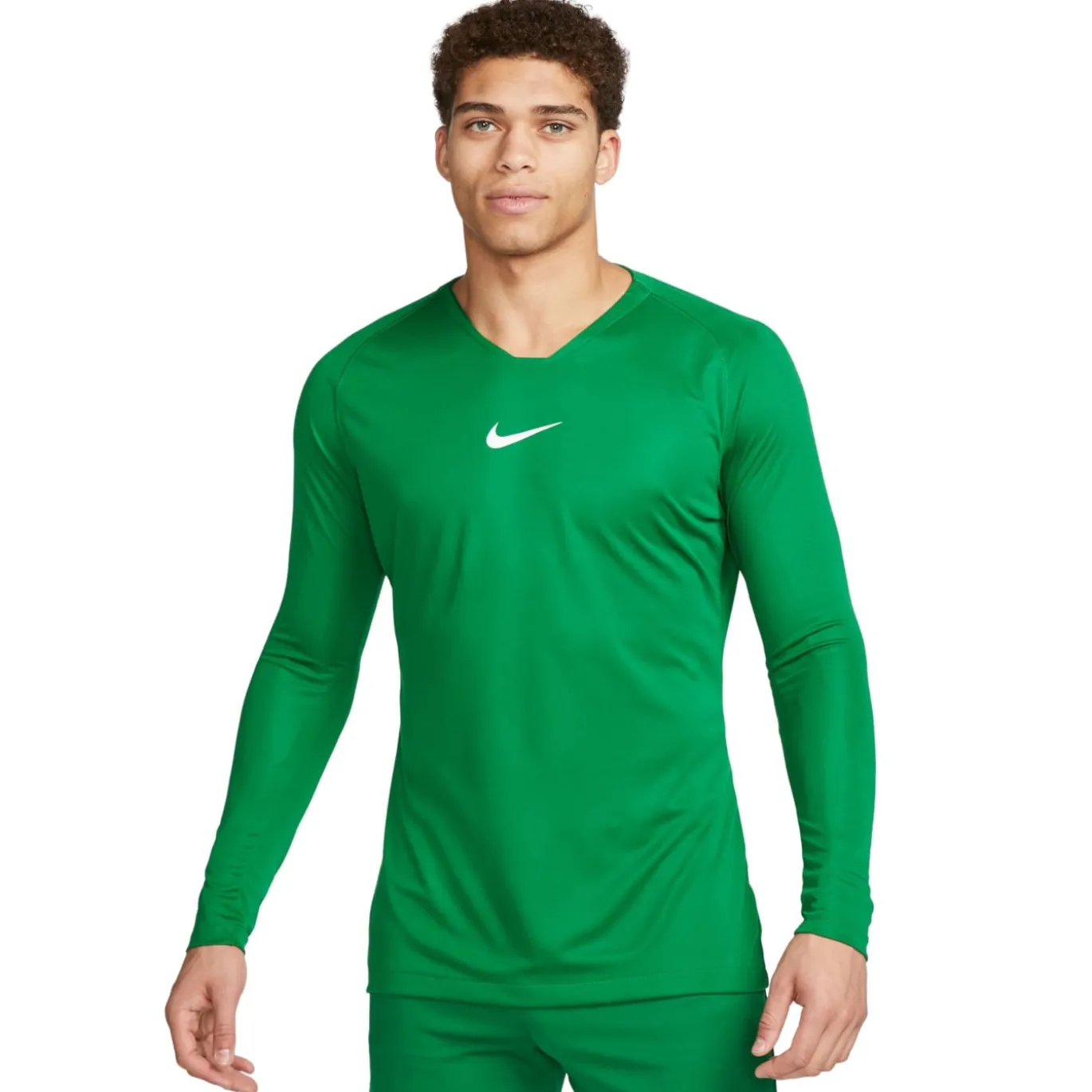 Nike Dri-Fit Park Trainingsset Lange Mouwen Groen Wit