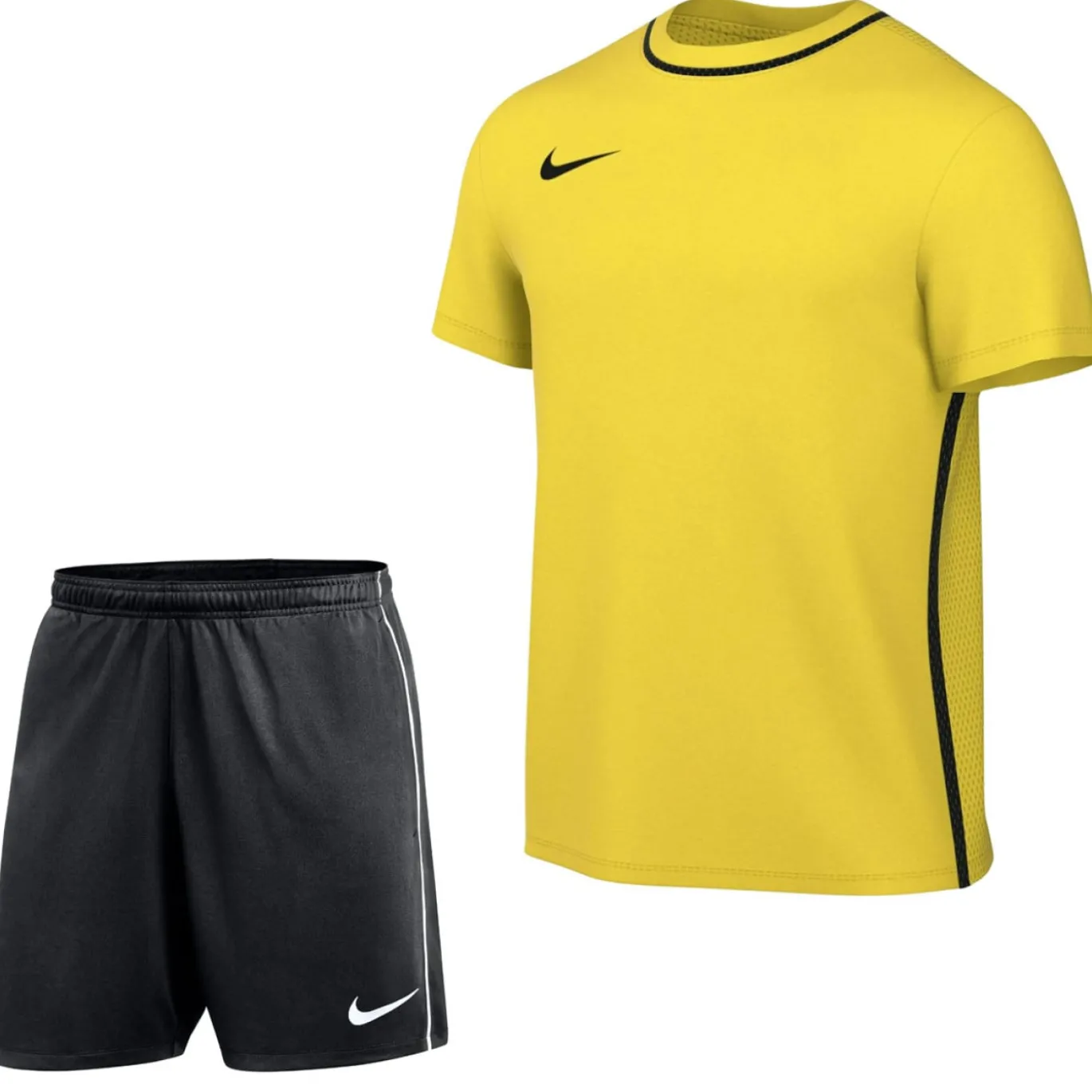 Nike Dri-FIT Park 26 Trainingsset Geel Zwart