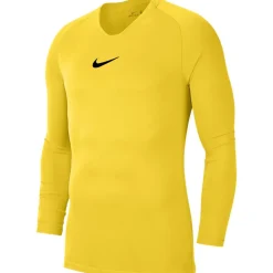 Nike Dri-Fit Park Trainingsset Lange Mouwen Geel Zwart